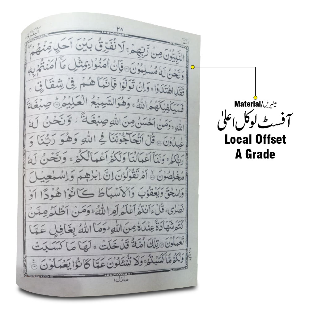 Surah Baqara 13 Line Large