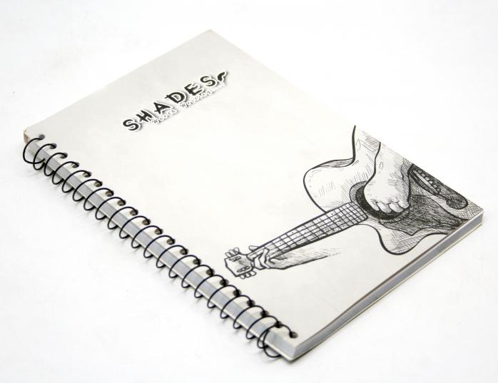 Shades Medium Side Spiral(5 x 7.5)