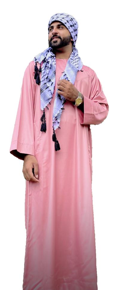 (12pcs) Silky Omani Jubba for Mens 52-58