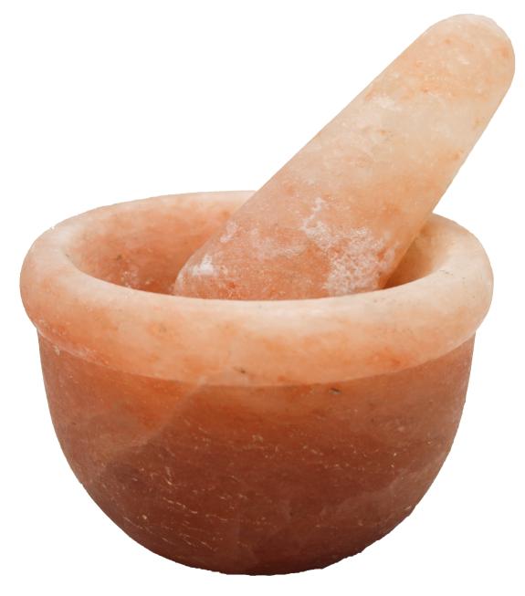 Mortar and Pestle (Pink Salt)