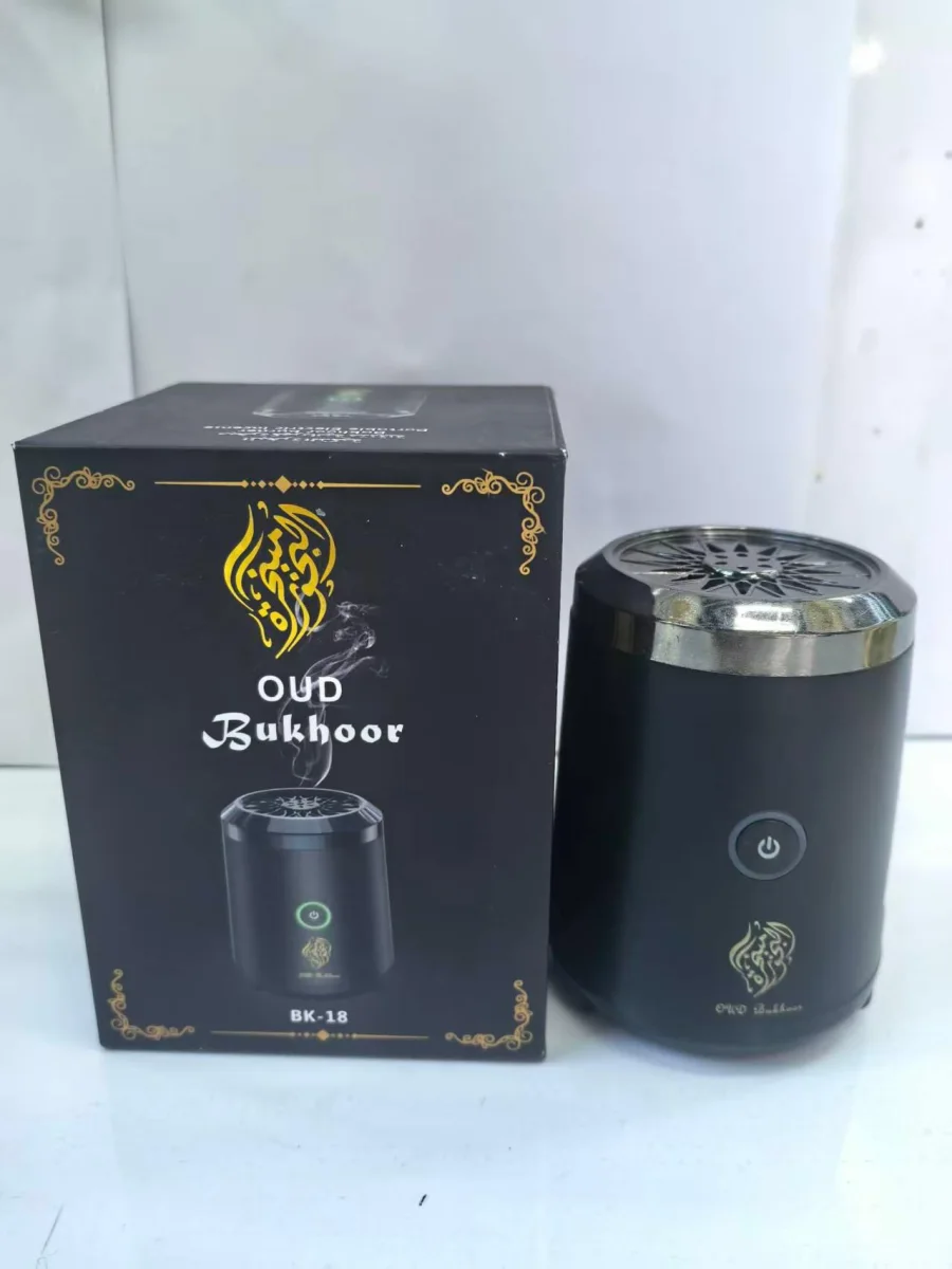 Bakhoor Burner 8092 - Alloy Lid Plastic Body