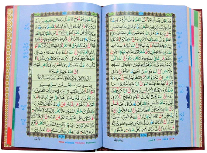 Holy Quran Tajweedi (18 Line Hafzi)