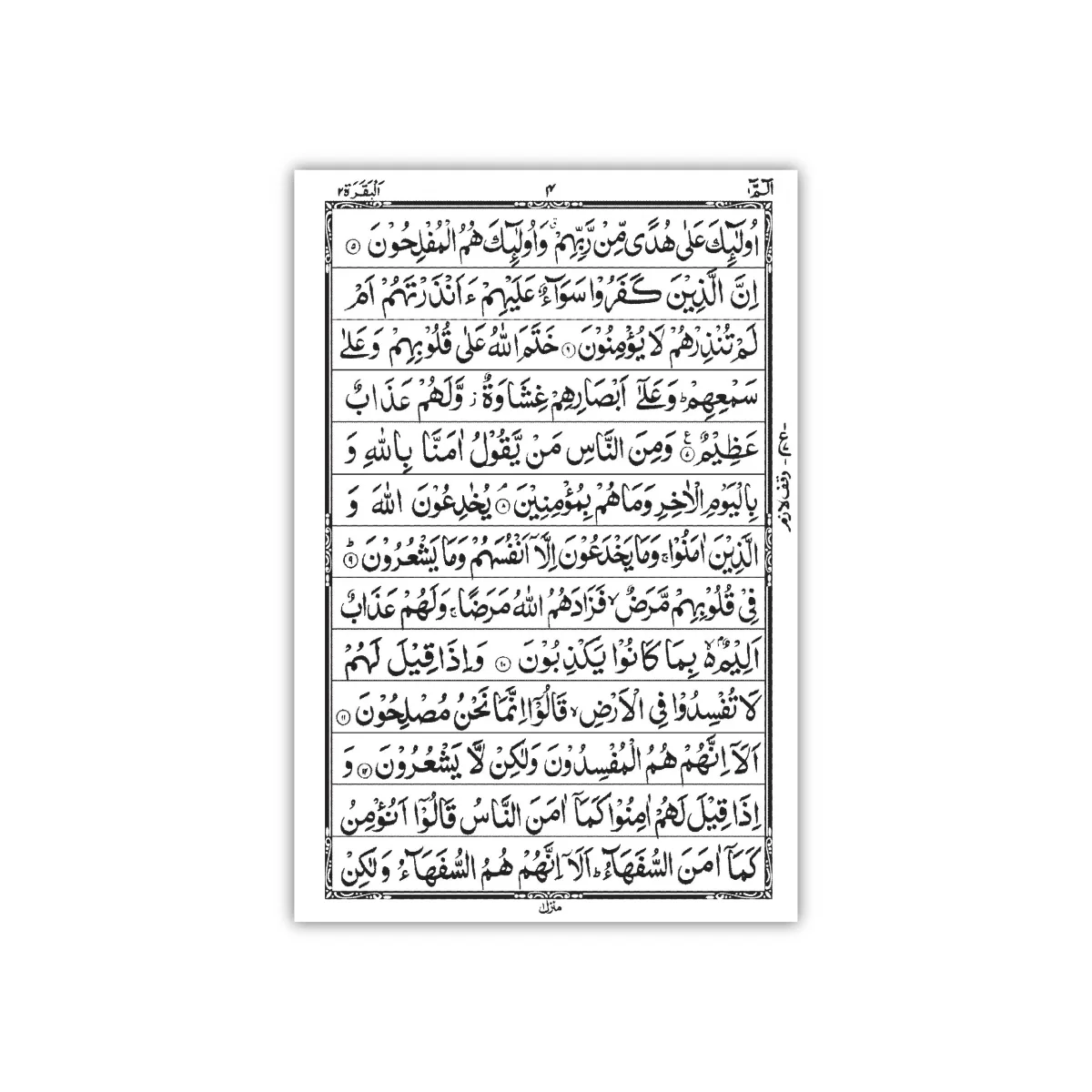 Holy Quran(13 Line Hafizi)