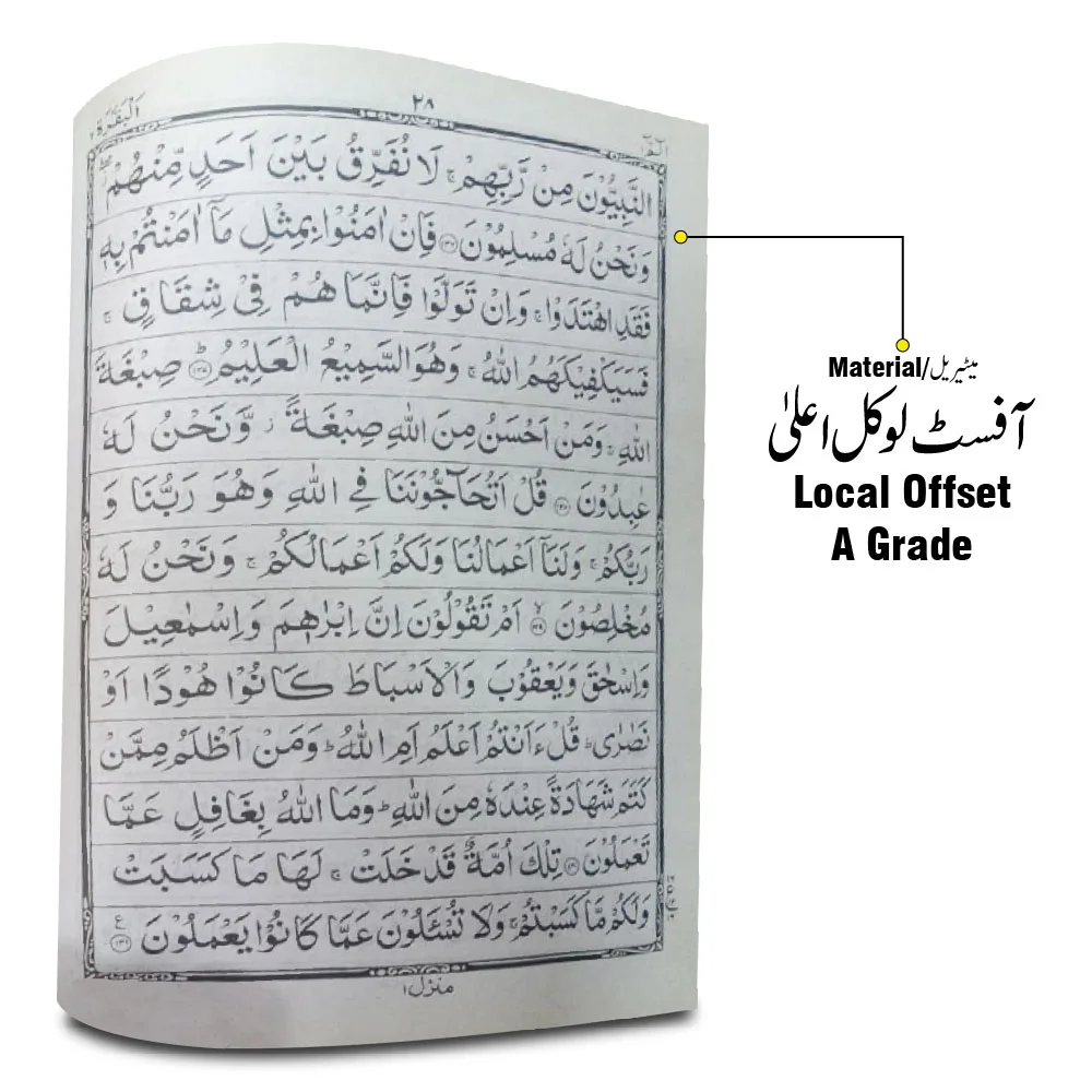Surah Baqara 13 Line Large