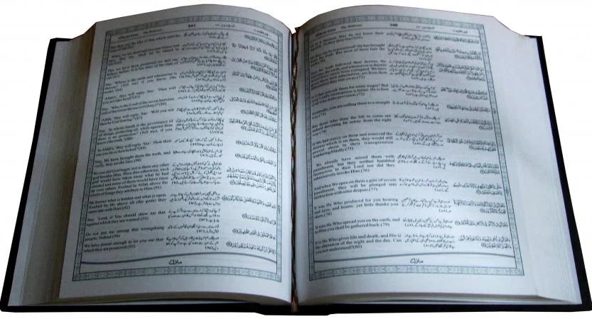 Holy Quran Arabic English Urdu Dr M Din