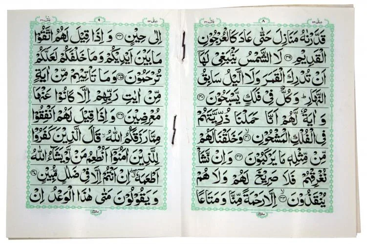 soora yaseen (bold font)