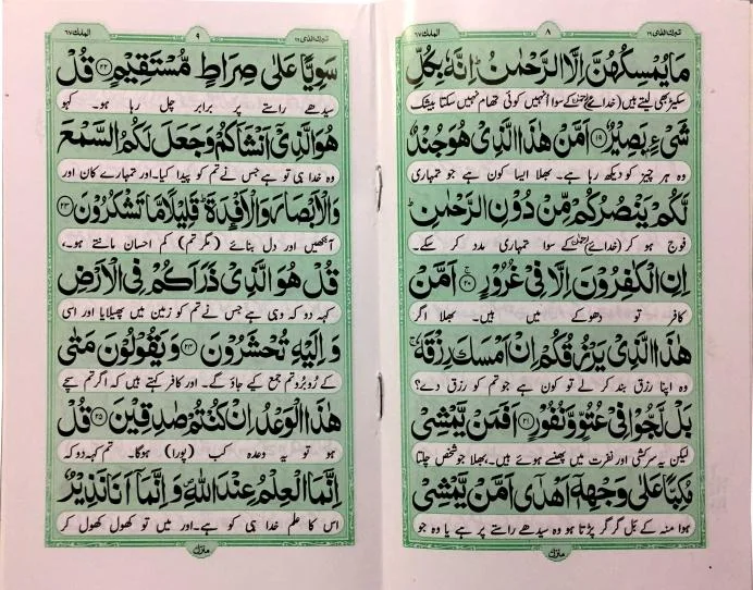 Sura Mulk Translated