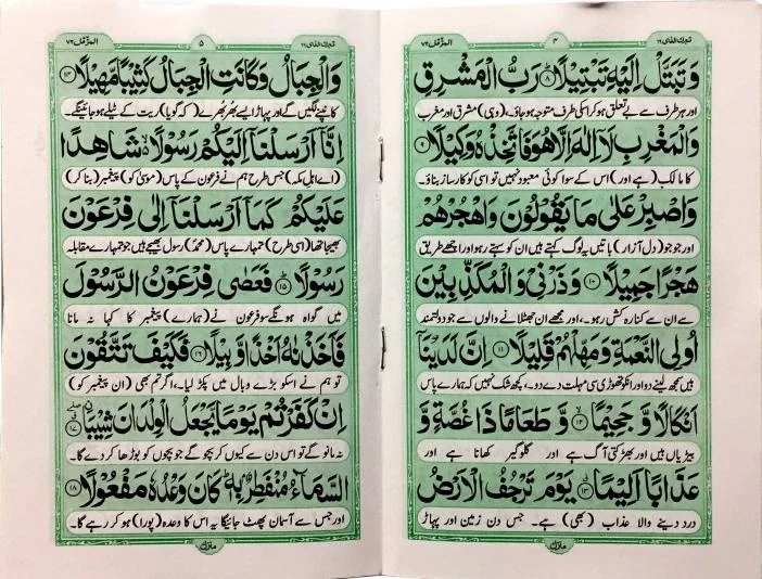 Sura Muzammil Translated