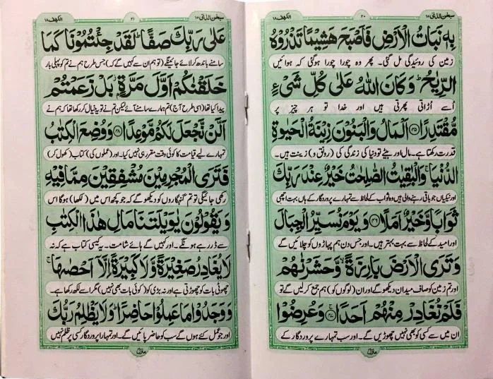 Sura Kahaf Translated