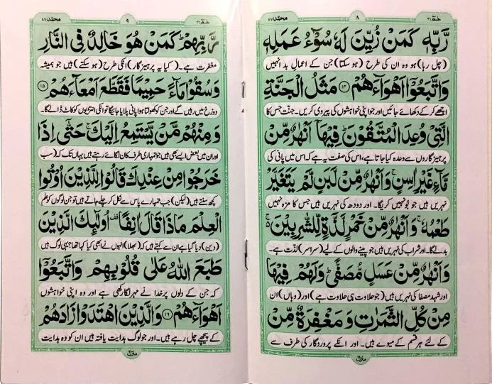 Sura Muhammad Translated