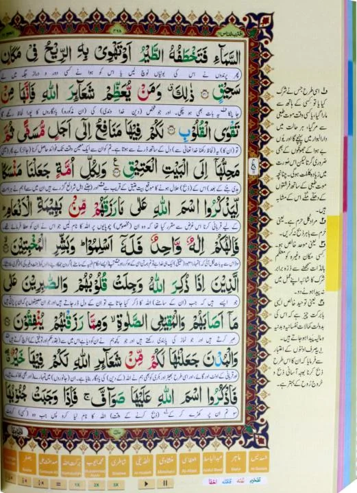 Holy Quran Tajweedi Translated Urdu