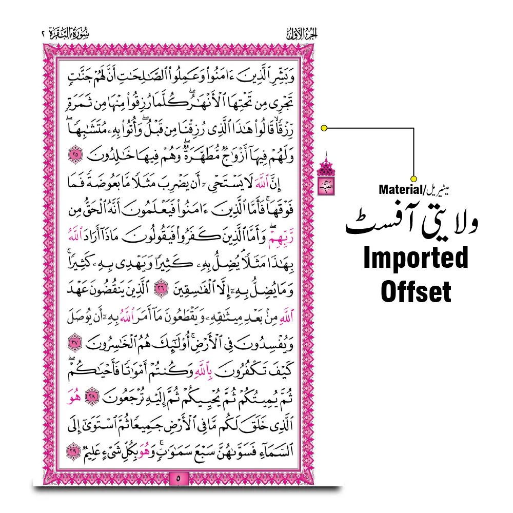 Holy Quran Usmani Script A4