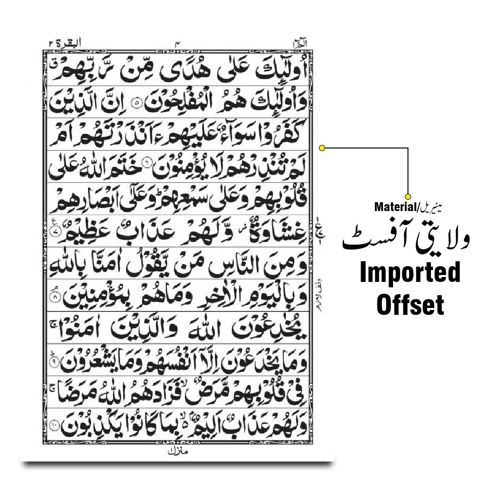 Holy Quran (12 Line)