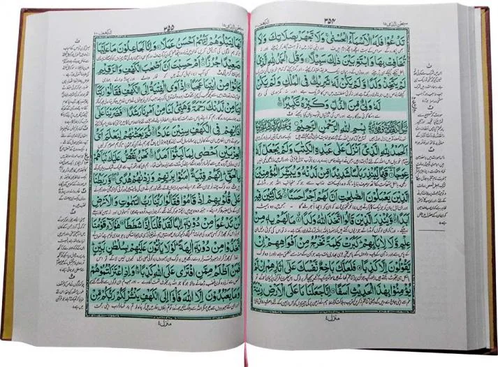 Al Quran Urdu tarjuma Chob Art