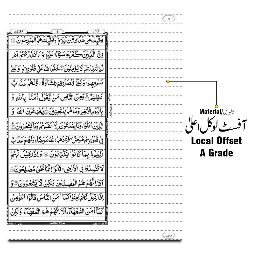 QURAN 13 LINE Bayaz (Quran Notebook For students)