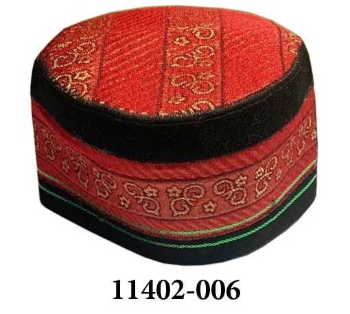 2 DZN (24Caps) Pack of 12pcsPRAYER CAP PAKISTANI