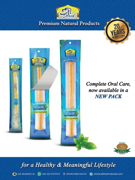 (144pcs pack) MASWAK 8 INCHES (AL-KHAIR)