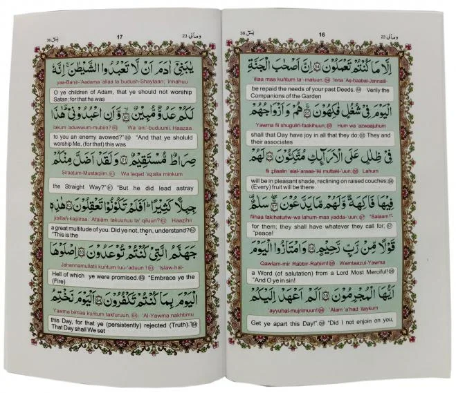 Sura Yaseen English (QU)