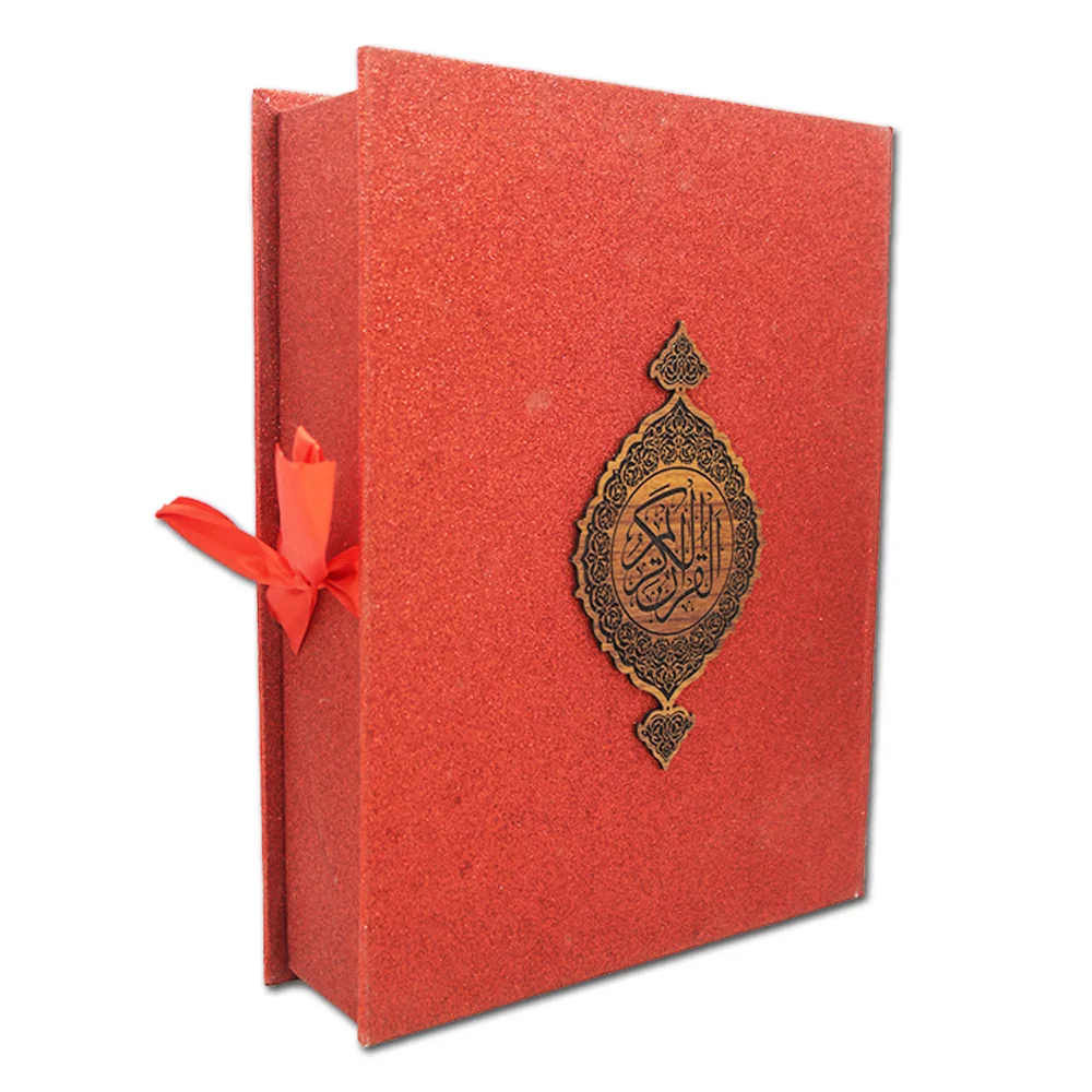 Holy Quran Tajwedi Translated With Rose Box