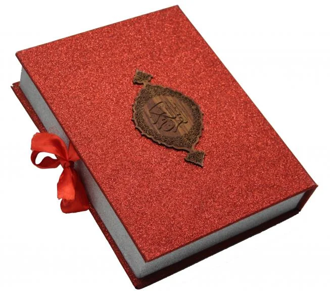 Holy Quran Tajweedi 13 Line With Rose Box