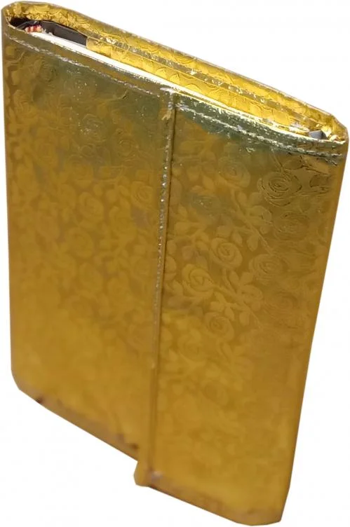 Golden and Silver Quran Pouch 3a size