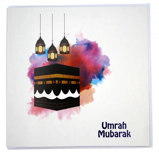 (10pcs)UMRAH MUBARAK CARD Pack of 10pcs