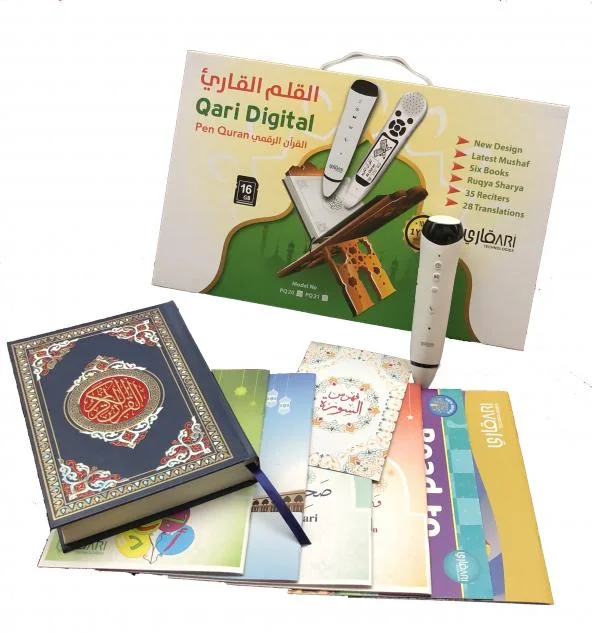 Pen Quran With Usmani Font M20 With Books Set Small
