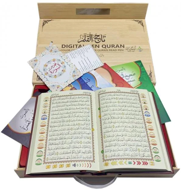 Pen Quran With Usmani Font M20 With Books Set Small