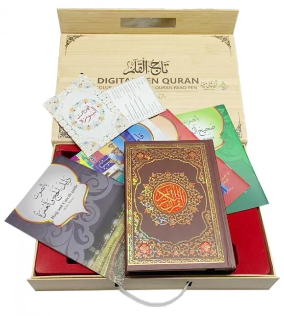 Pen Quran With Usmani Font M20 With Books Set Small