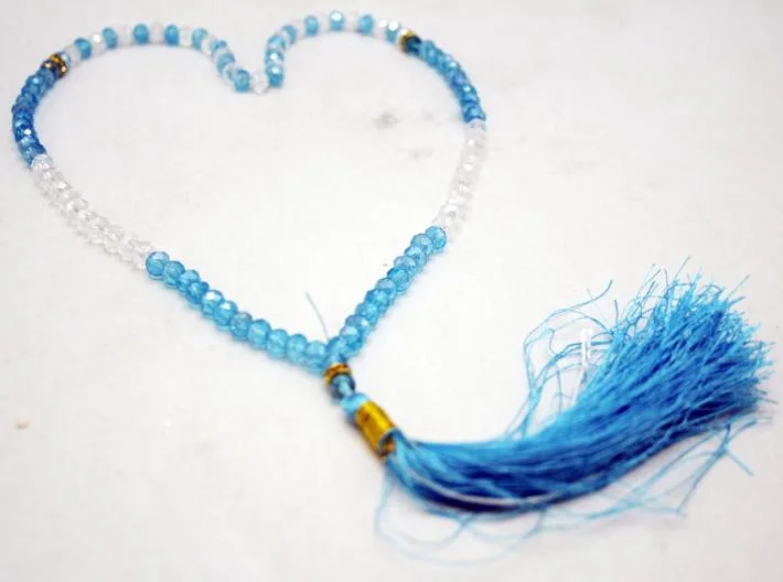 Crystal tasbih 100 Dana #6  x12
