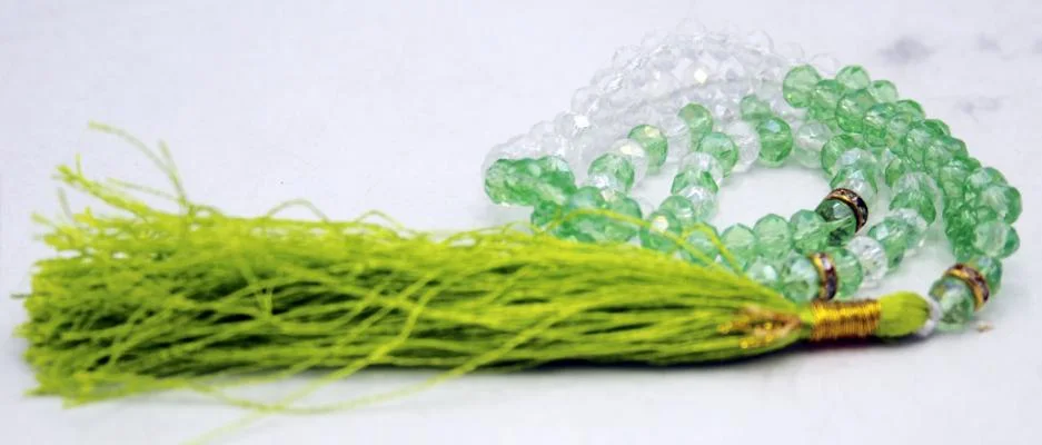 Crystal tasbih 100 Dana #6  x12