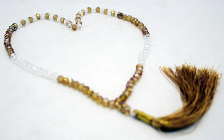 Crystal tasbih 100 Dana #6  x12