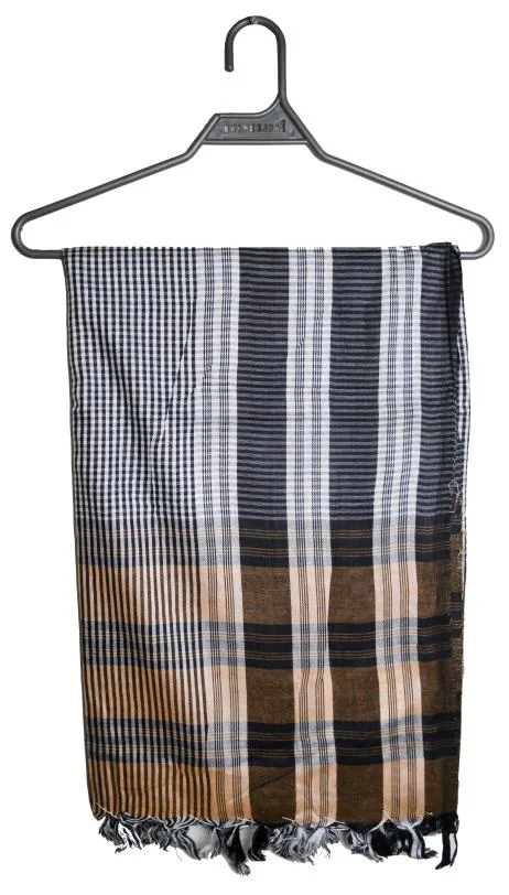 pack of 12pcs Mens Head Scarf Rumal(Check or plain) all colours