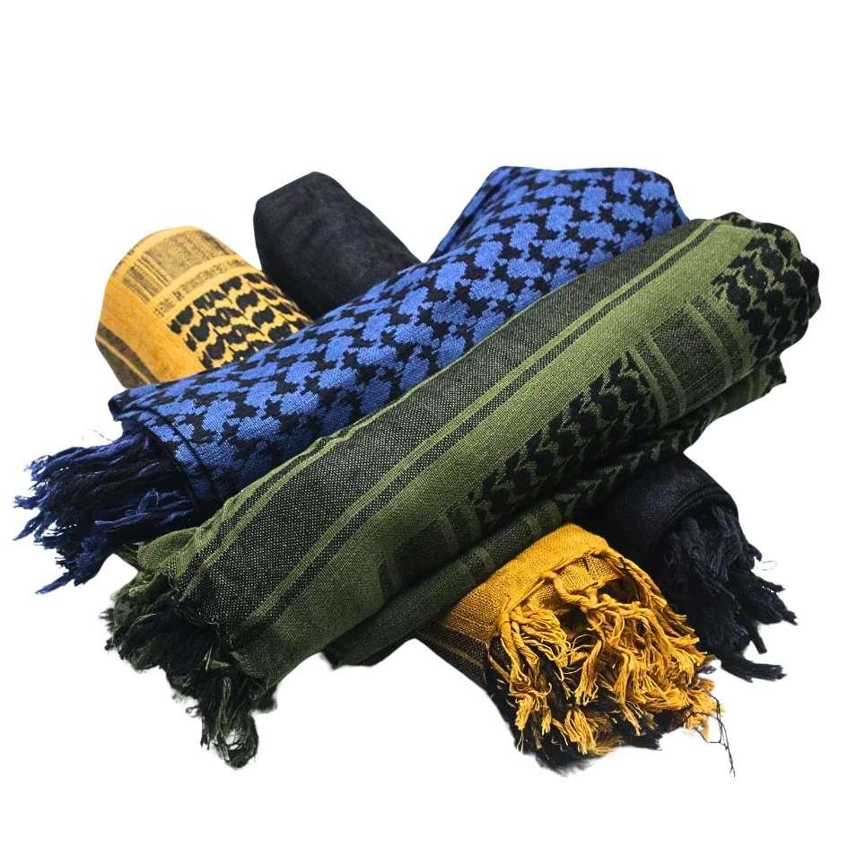 pack of 12pcs Mens Head Scarf Rumal(Check or plain) all colours