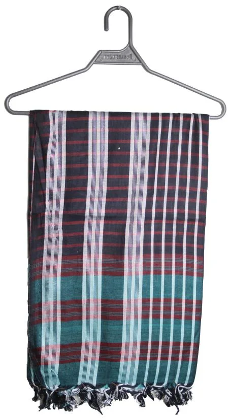 pack of 12pcs Mens Head Scarf Rumal(Check or plain) all colours
