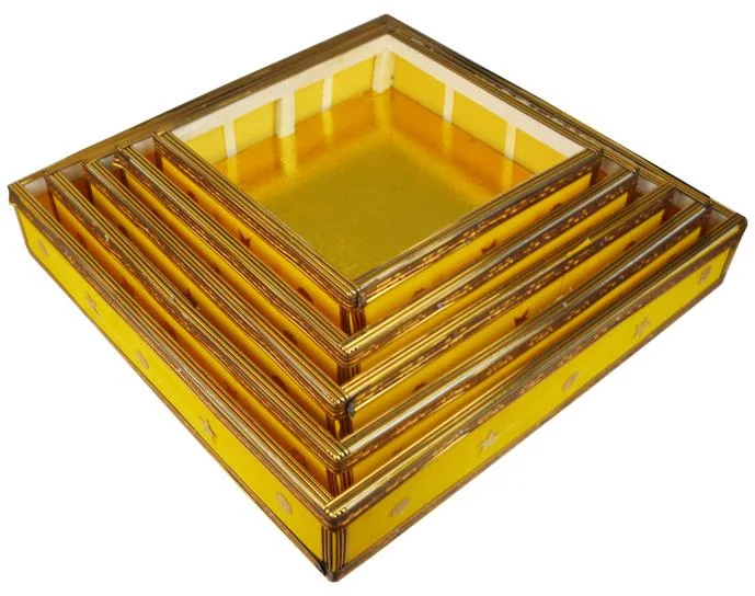 Fancy Basket large Size Rectangular Square Velvet (Set of 5pcs) Pakistan