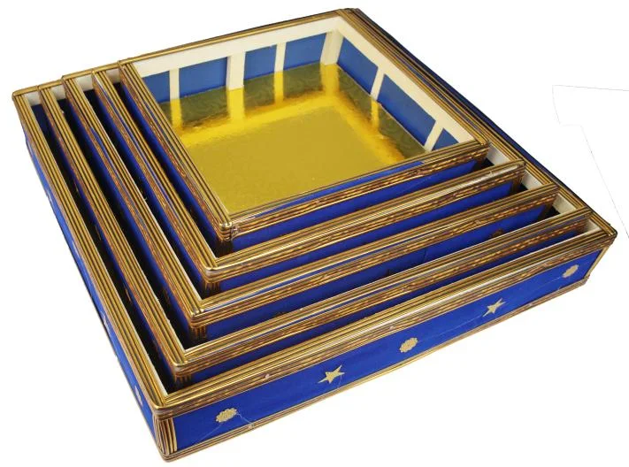 Fancy Basket large Size Rectangular Square Velvet (Set of 5pcs) Pakistan