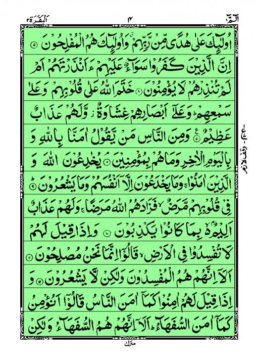 Holy Quran(13 Line Hafizi)