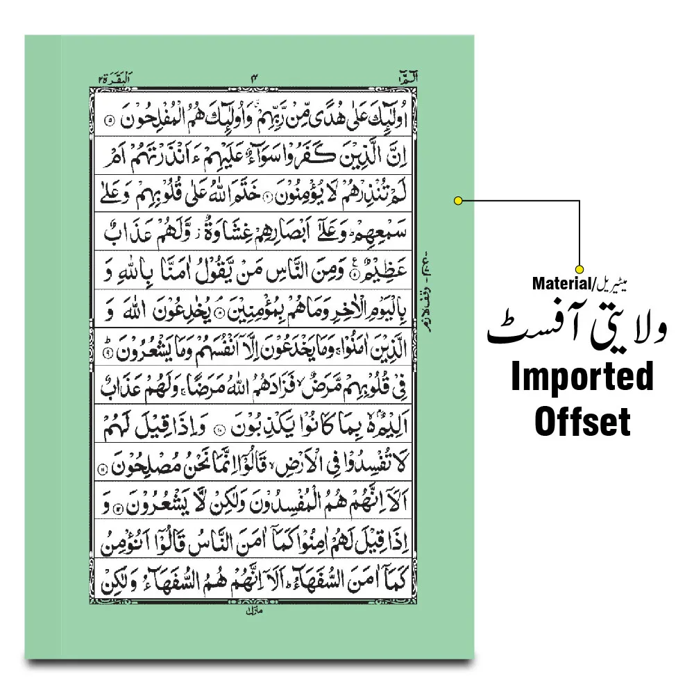 Holy Quran(13 Line Hafizi)