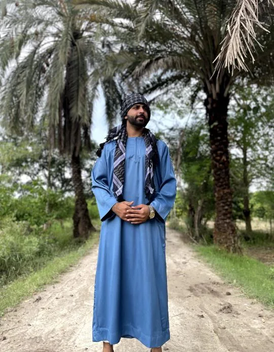 (12pcs) Silky Omani Jubba for Mens 52-58
