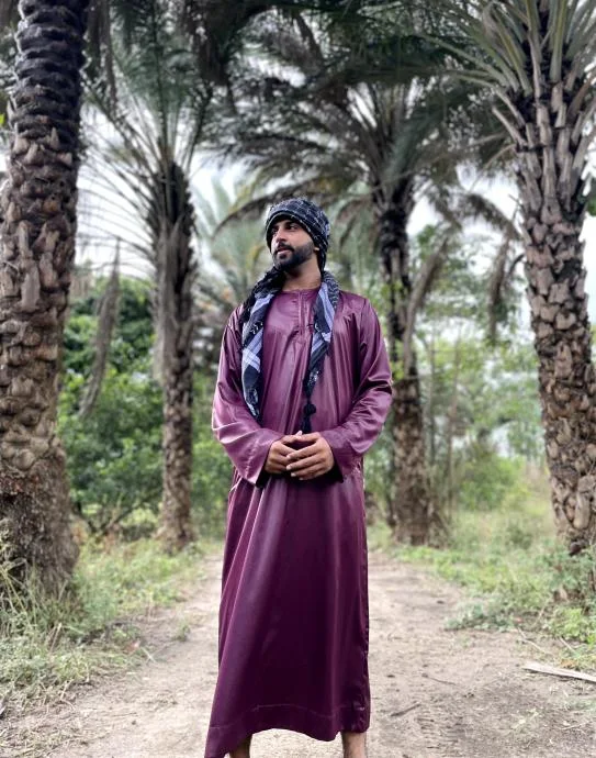 (12pcs) Silky Omani Jubba for Mens 52-58