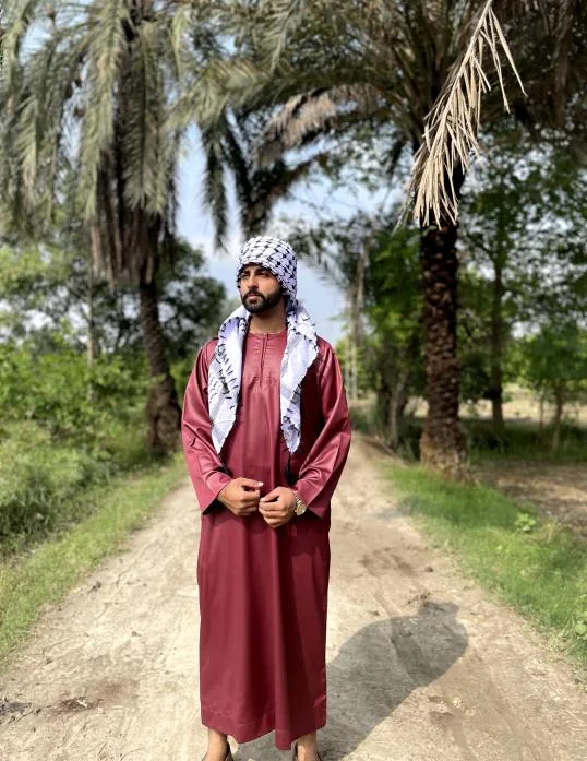 (12pcs) Silky Omani Jubba for Mens 52-58