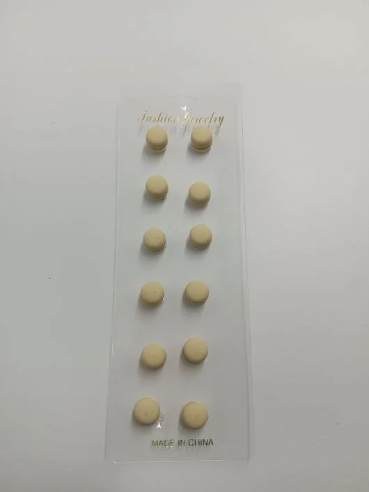 12 PAIRS Magnetic Hijab Pins (Plain design stone)