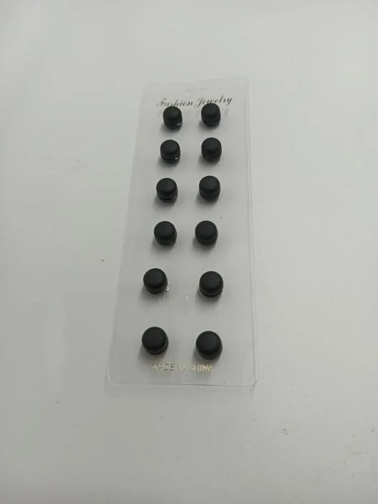 12 PAIRS Magnetic Hijab Pins (Plain design stone)
