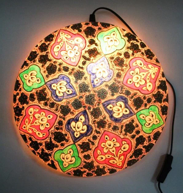 Camel Skin Wall Lamp (Plate) 12 inches