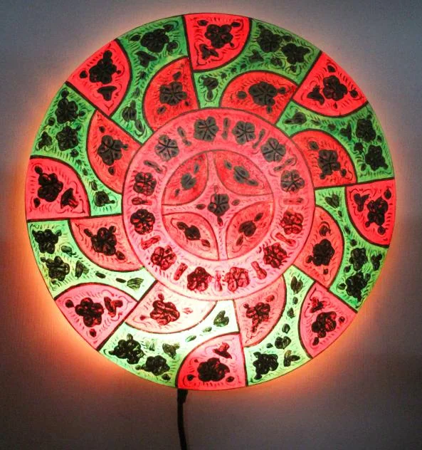 Camel Skin Wall Lamp (Plate) 12 inches