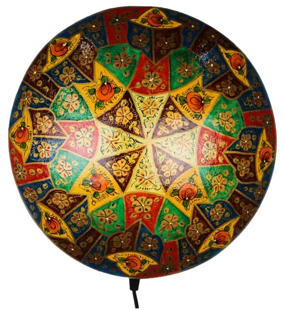 Camel Skin Wall Lamp (Plate) 12 inches