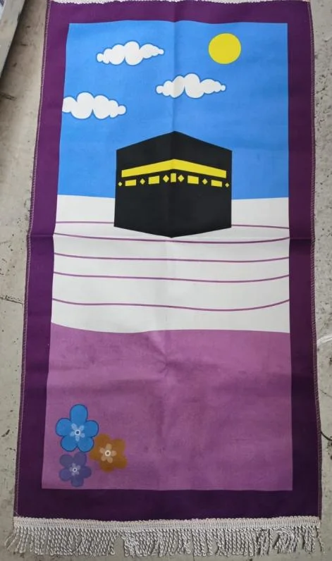 Kids Prayer Mat China Printed Design 50x90