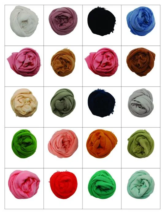 Viscose crinkle Scarf 90x180cm