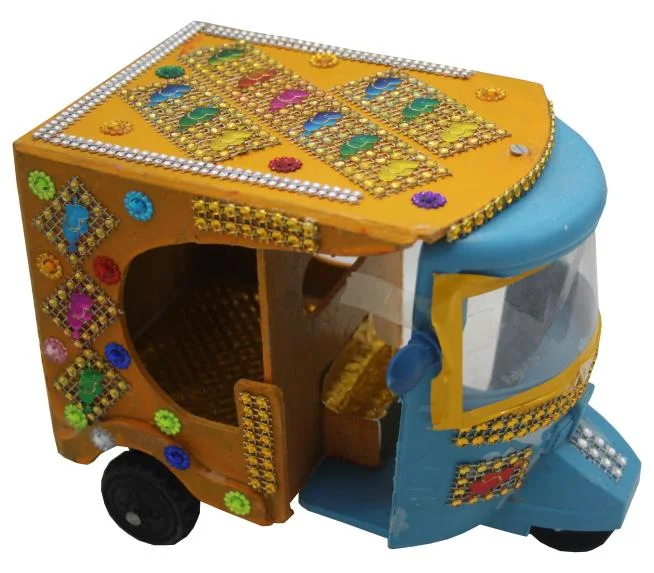 Wooden Rikshaw Fancy